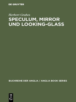 cover image of Speculum, Mirror und Looking-Glass